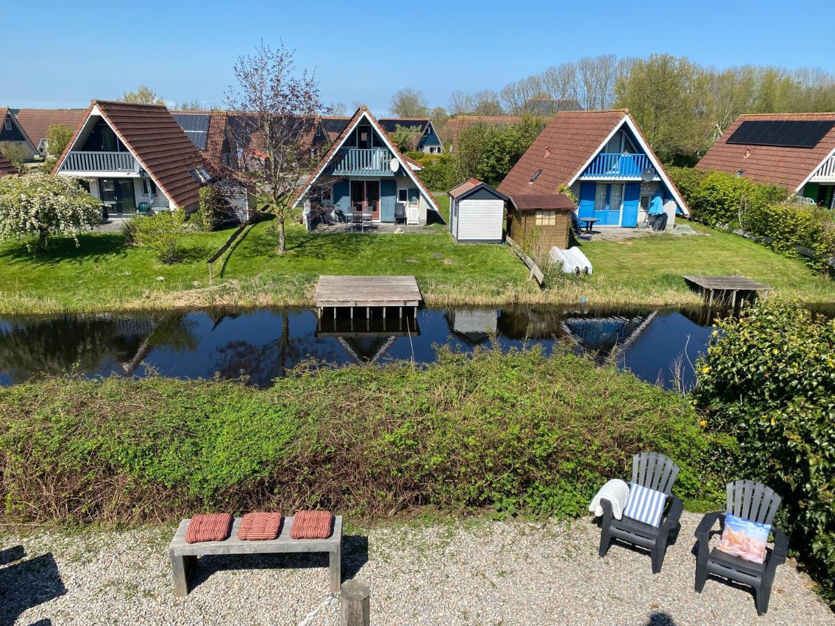 De Lauwersmeer Vogel Mit Eingezaeuntem Garten Anjum 外观 照片